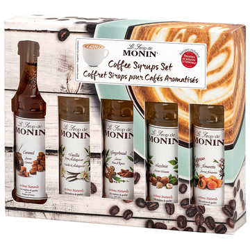 Coffret Monin - Cafés aromatisés 5x50mL