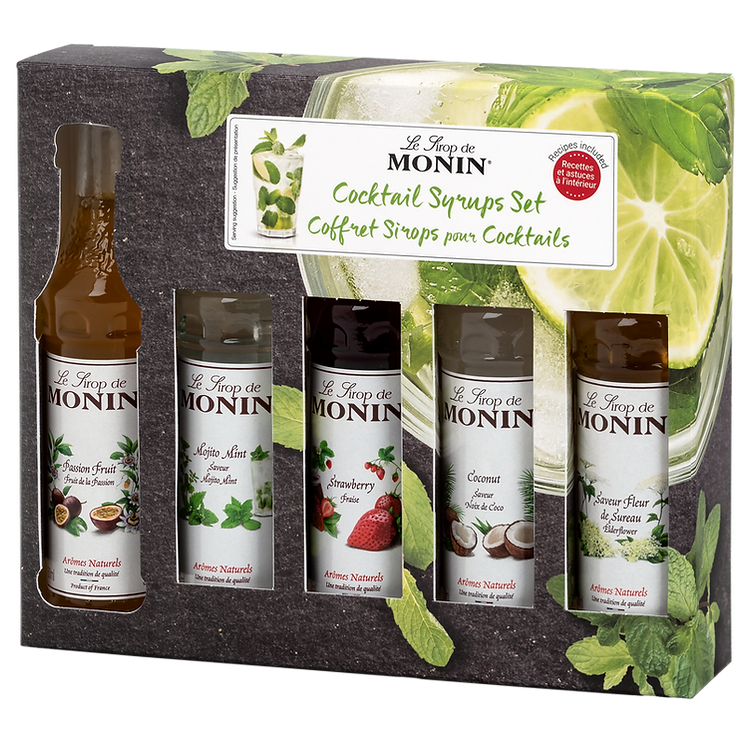 Coffret Monin - Cocktail Aromatisé 5x50mL